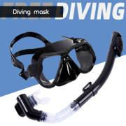 Snorkelset op sterkte voor volwassenen — 2-in-1 masker met snorkel en negatieve dioptrie-optie